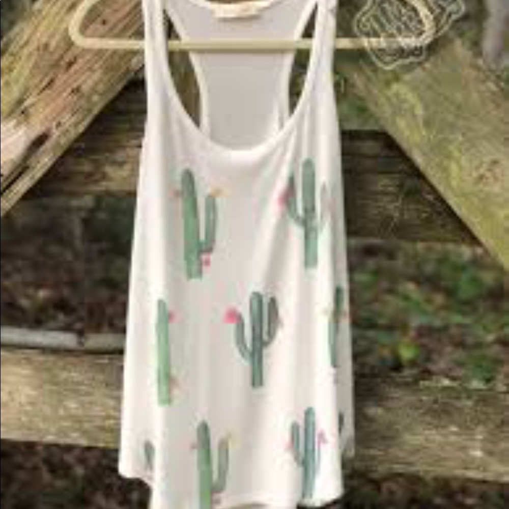 Oversized Catcus Tank 🌵